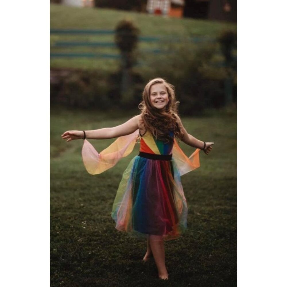 🆕 Placard Originals Rainbow Dress Size 9/10 NWT